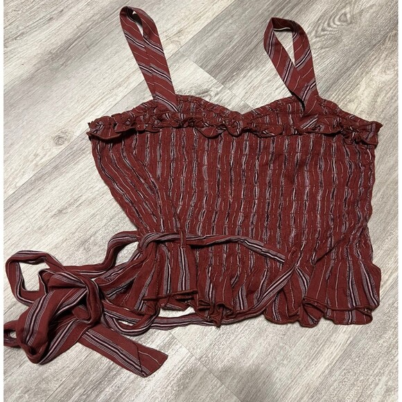 American Eagle striped crop tank size Large - Picture 4 of 5